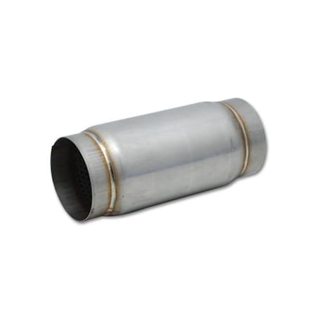 Vibrant 17975 4.75 In. Stainless Steel Exhaust Muffler - Silver V32-17975